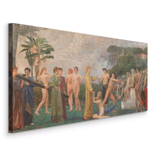 Bild Christus auf dem Olymp von dem deutschen Künstler Max Klinger