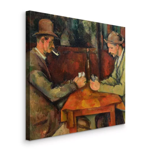 Bild Herren spielen Karten an einem Tisch in einer Bar