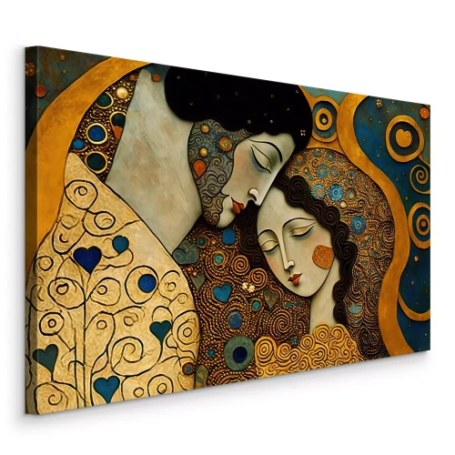 Bild Der Kuss des Malers Gustav Klimt