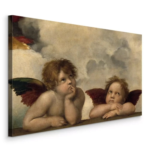 Bild Engel aus Raffaels Gemälde der Sixtinischen Madonna