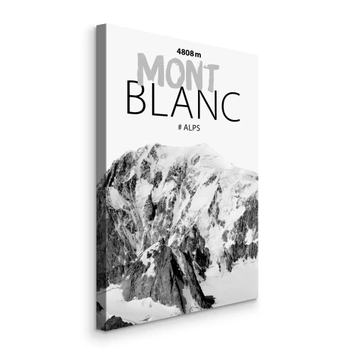 Bild Mont Blanc mit Signatur