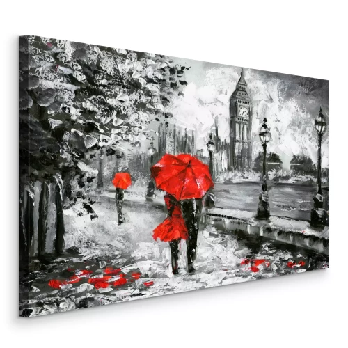 Bild Rote Akzente in London