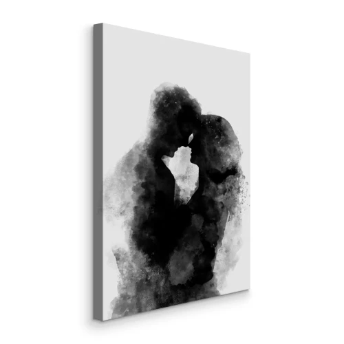 Bild Nähe zwischen Frau und Mann im Aquarellstil