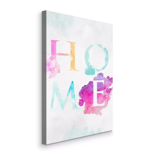 Bild Aquarellmalerei des Wortes „Haus“