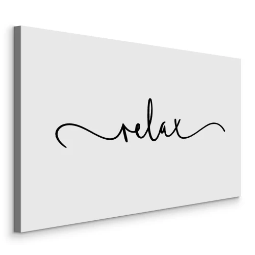 Bild Entspannende Typografie mit dekorativen Linien