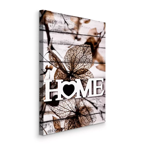 Bild Typografie zum Thema Haus mit Naturbezug