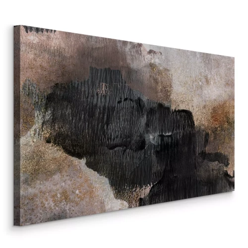 Bild Abstraktes beigefarbenes Gemälde