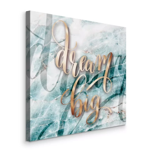 Bild Dekorative Aquarellinschrift über Träume