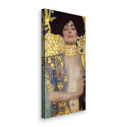 Bild Elegante Frau in goldverziertem Porträt