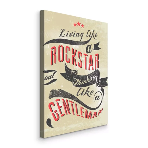 Bild Dekorative Felsinschrift