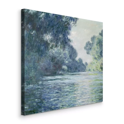 Bild Ein ruhiger Flusslauf, umgeben von üppiger Vegetation