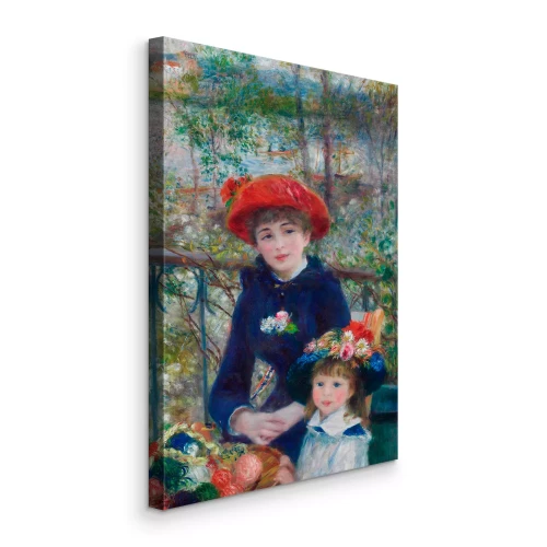 Bild Kinder auf der Sommerterrasse mit Blick aufs Wasser