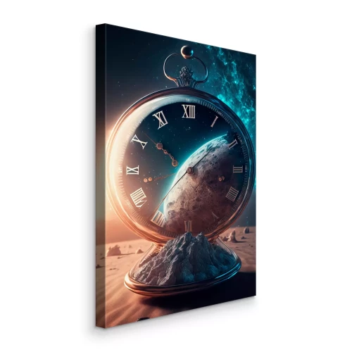 Bild Abstrakte Planetenuhr