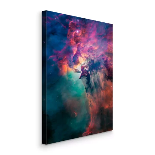 Bild Farbenfroher Nebel und leuchtende Sterne