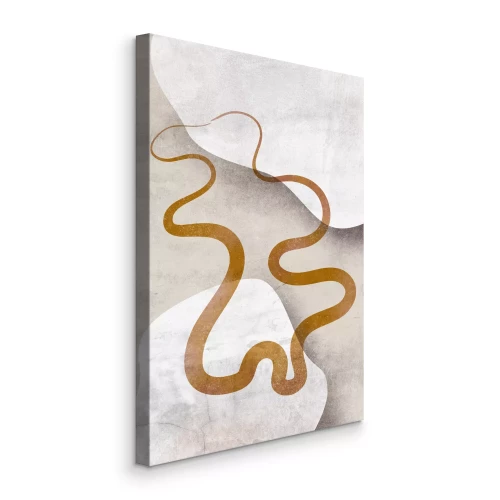 Bild Orangefarbenes Band auf abstraktem Hintergrund