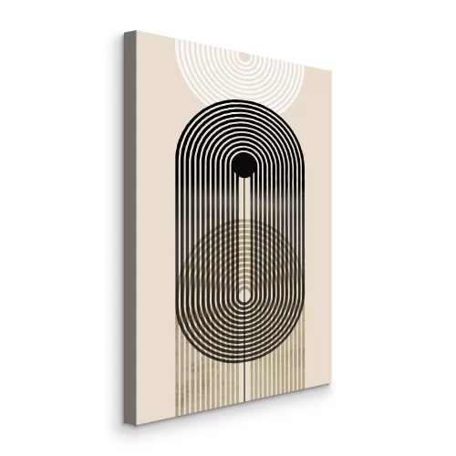 Bild Geometrische Bögen im Boho-Stil