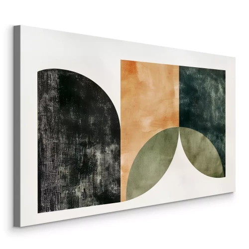 Bild Ineinandergreifende Formen in verschiedenen Farben