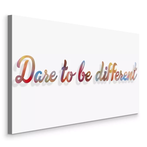 Bild Eine farbenfrohe Inschrift, die Mut inspiriert