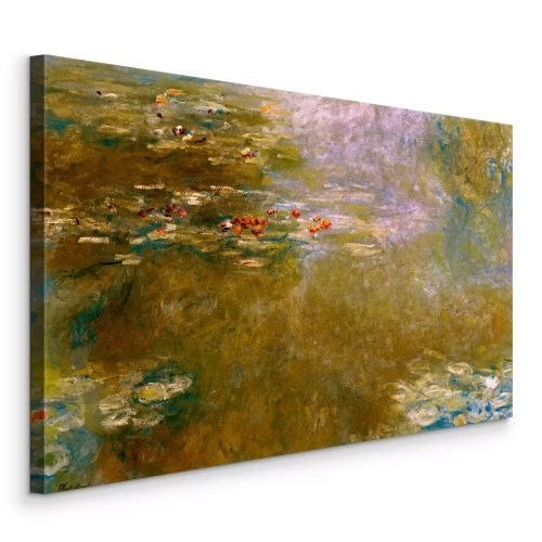 Bild Ein ruhiger Teich mit Seerosen in Claude Monets Vision