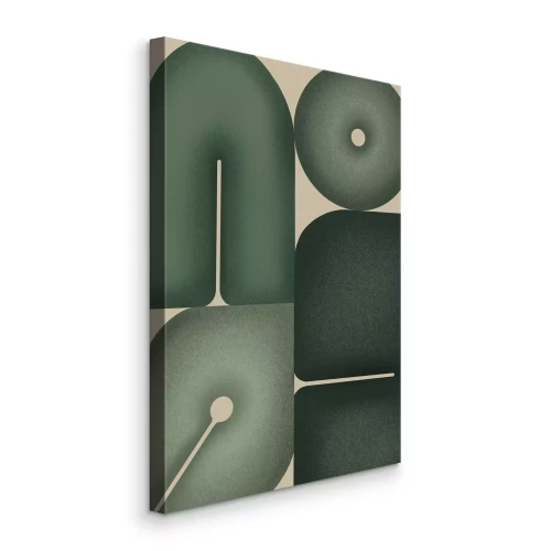 Bild Abbildung grüner geometrischer Formen