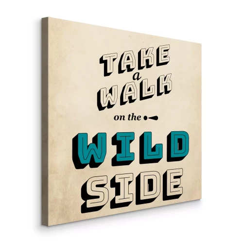 Bild Typografie über Mut im Leben