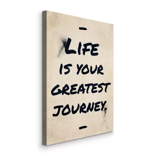 Bild Typografie, die zum Reisen inspiriert