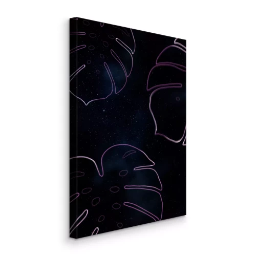 Bild Farbenfrohe Monster vor dem Hintergrund des kosmischen Himmels