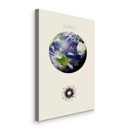 Bild Planet Erde im Sonnensystem