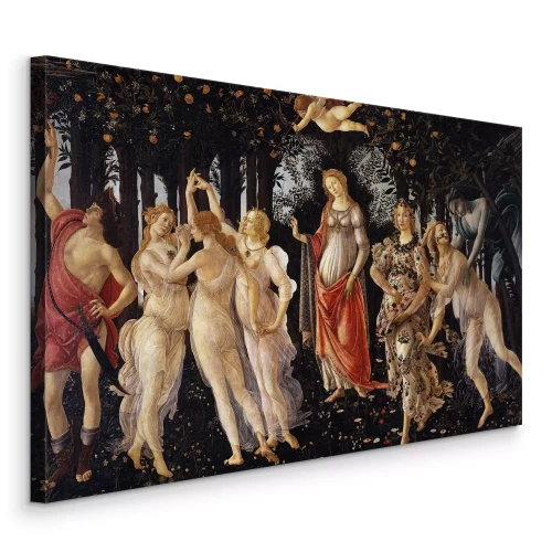 Bild Eine Szene, in der Venus und Amor über ihr schweben.