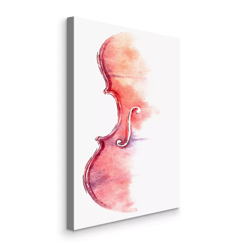 Bild Geigenfragment im malerischen Stil