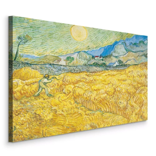 Bild Malerische Ernten in einem von Grün umgebenen Bergdorf