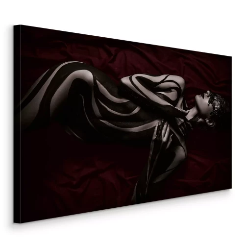 Bild Sinnliche Silhouette mit dunklen Streifen