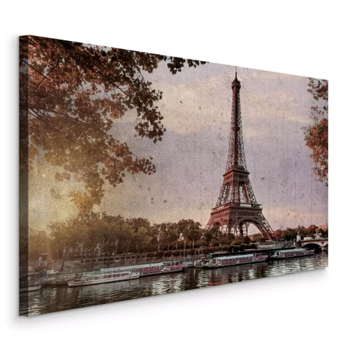 Bild Herbst am Fluss im Zentrum von Paris