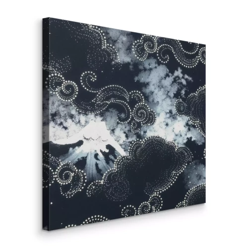 Bild Eine zarte Landschaft mit wirbelnden Punkten