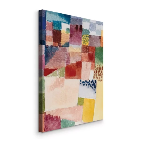 Bild Bunte Formen, abstrakte Landschaft