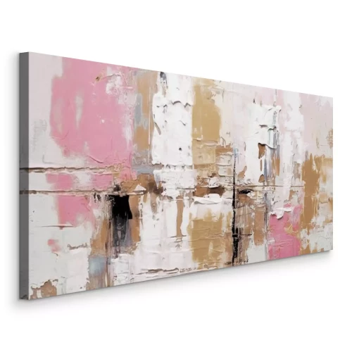 Bild Farbschichten auf rohem Beton