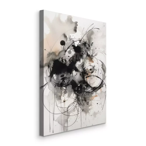 Bild Eine Tintenexplosion in einer organischen Struktur