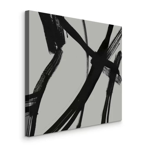 Bild Pinselstrichlinien und ausdrucksstarke Kontraste