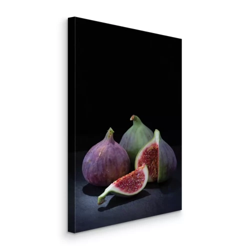Bild Reife Feigen in einer intensiv dunklen Umgebung