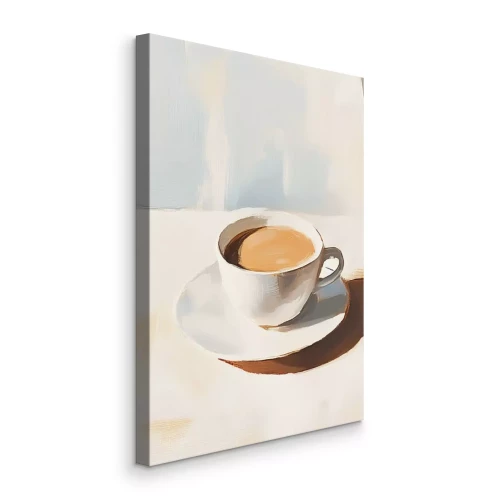 Bild Künstlerische Darstellung einer Tasse schwarzem Kaffee