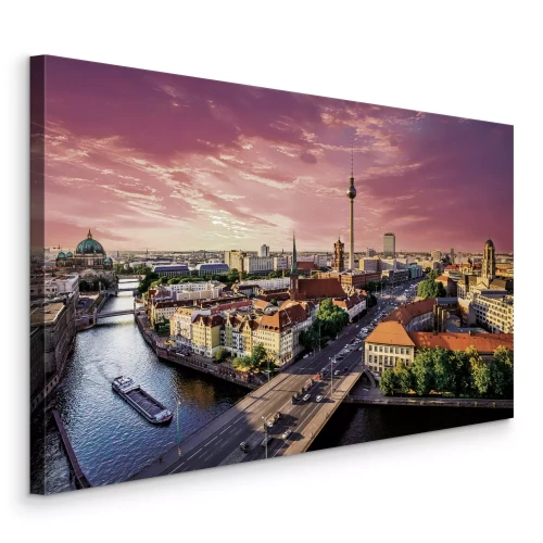 Bild Die Brücke und die historischen Gebäude Berlins