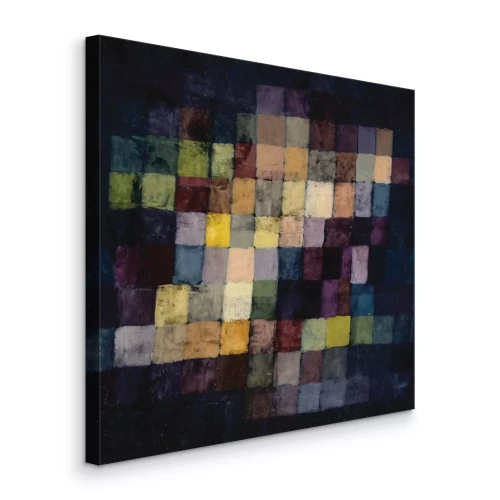 Bild Ein Mosaik aus kleinen farbigen Quadraten