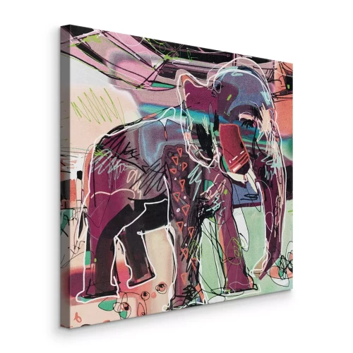 Bild Künstlerische Interpretation eines Elefanten