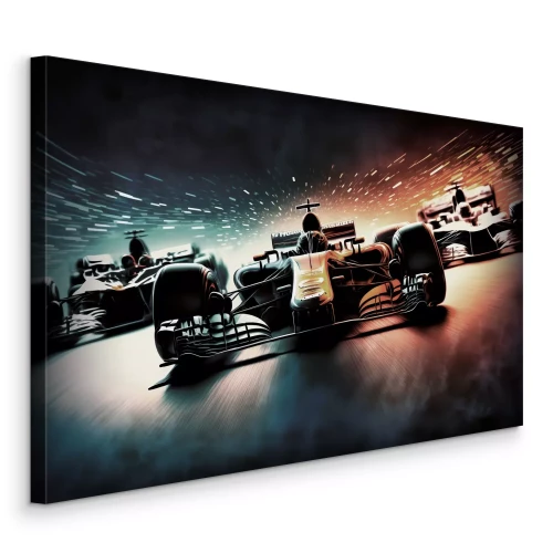 Bild Verfolgungsjagd auf der Rennstrecke