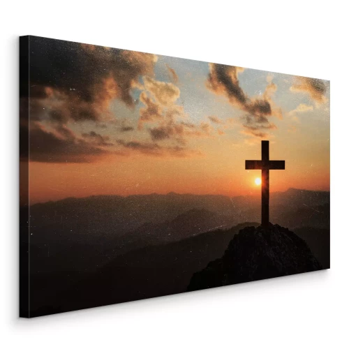 Bild Symbole des christlichen Glaubens an der Spitze