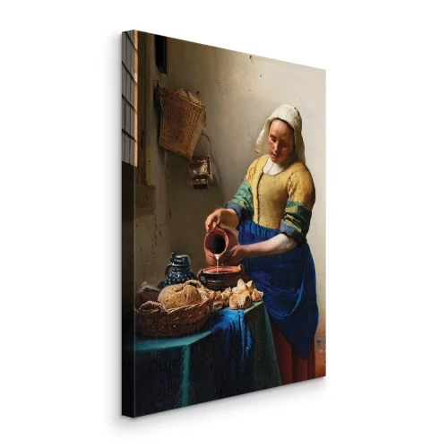 Bild Jan Vermeer Die Milchmagd (Reproduktion)