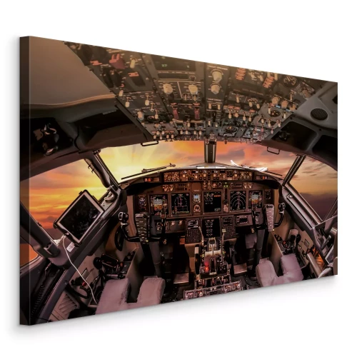 Bild Blick in den Himmel aus dem Cockpit