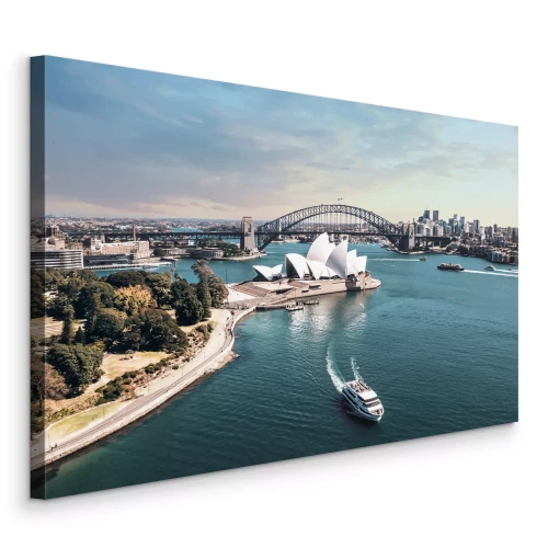 Bild Fähre auf den Gewässern des Hafens von Sydney