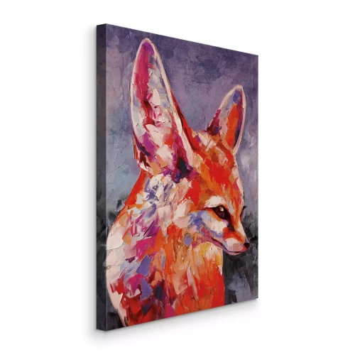 Bild Ein Rotfuchs in einem malerischen Aquarell