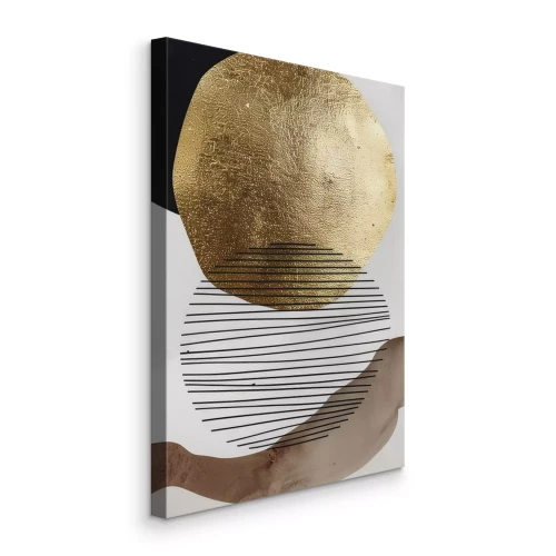 Bild Goldenes Licht und Formen in der Komposition